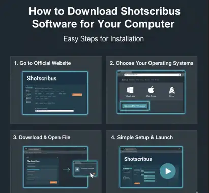 How to Download shotscribus software