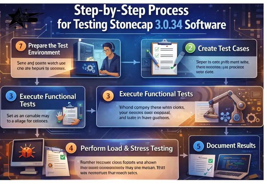 Step-by-Step Process for Testing Stonecap 3.0.34 Software