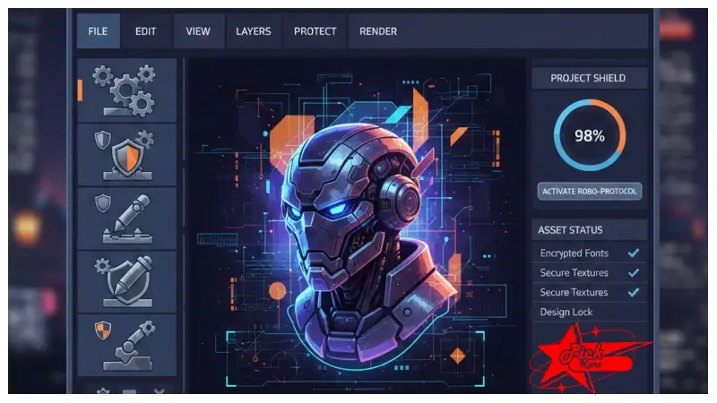 Graphic Design Software GFXRobotection
