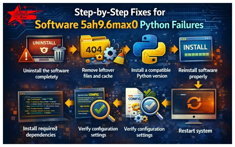 Step-by-Step Fixes for Software 5ah9.6max0 Python Failures