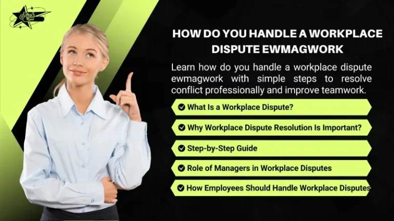 How Do You Handle a Workplace Dispute Ewmagwork