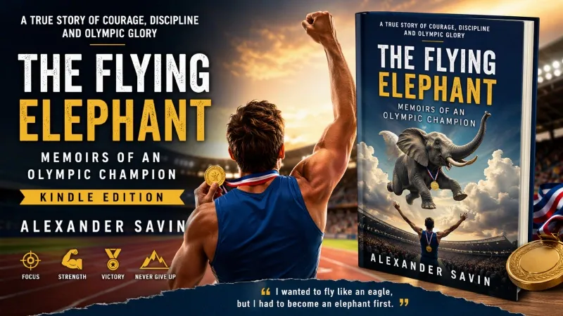 The Flying Elephant Memoirs of an Olympic Champion Kindle Edition Alexander Savin